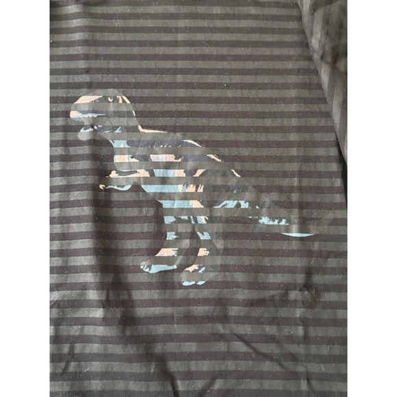 Coach Dinosaur Stripe Shirt Men's Medium, 100% Cotton Made In Portugal. - Picture 4 of 8